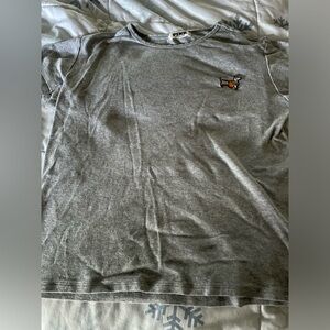Victoria secret pink shirt grey L